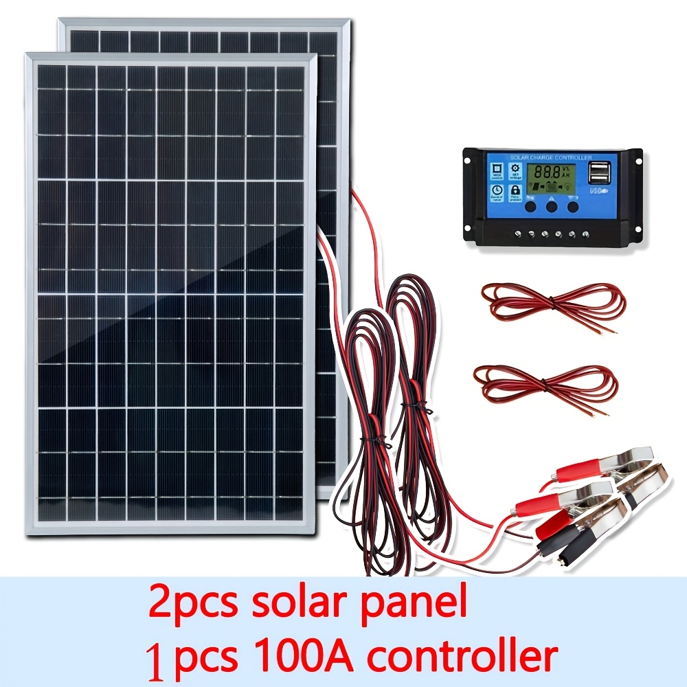 Kit Panel Surya 12V 1 Buah/2 B - Solar Pump Controller ulasan dan harga